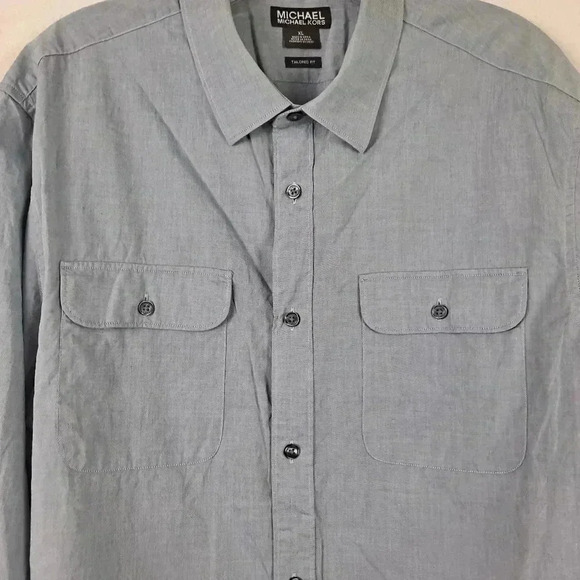 Michael kors Tailored Fit Button down size XL - Picture 3 of 8